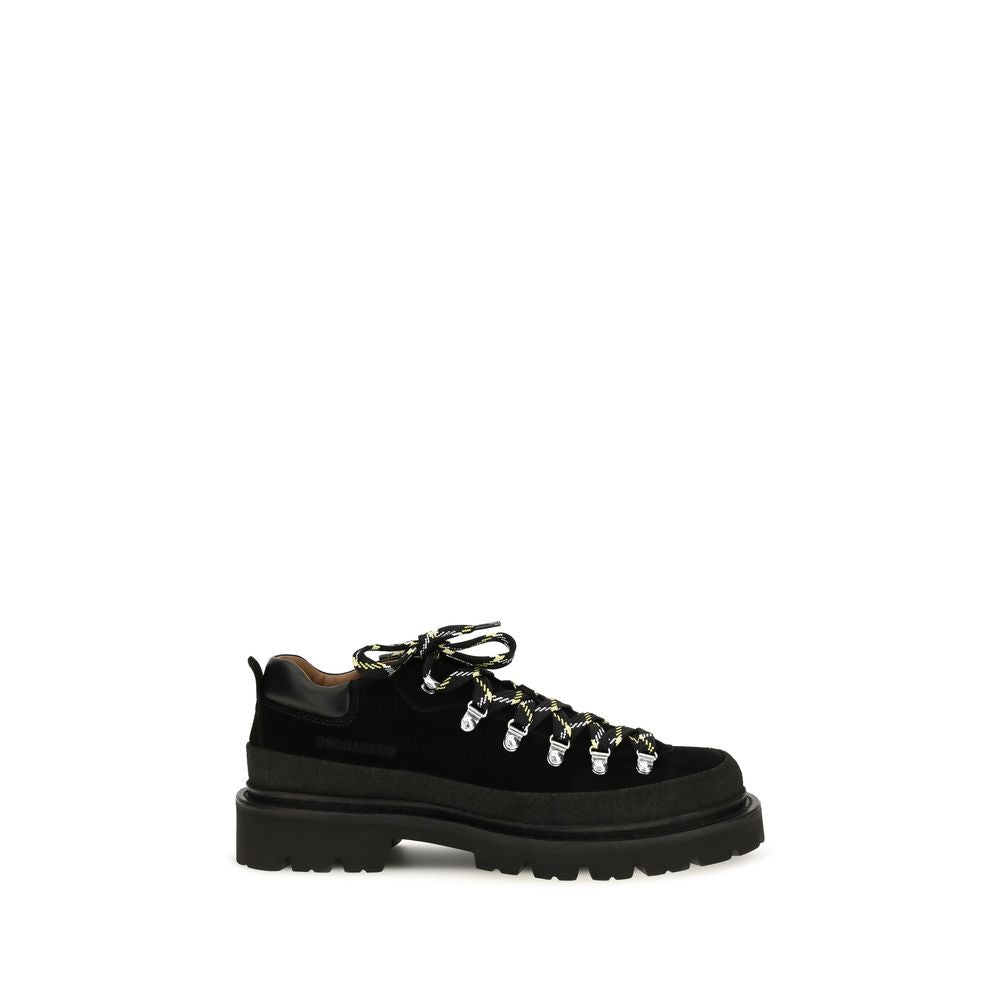 Athletic Sneakers by Dsquared² for men in bos taurus calf suede leather black features an timeless silhouette from the Men's Athletic Bos Taurus Calf Suede Leather Sneakers collection, showcasing a timeless athletic style for a timeless look.