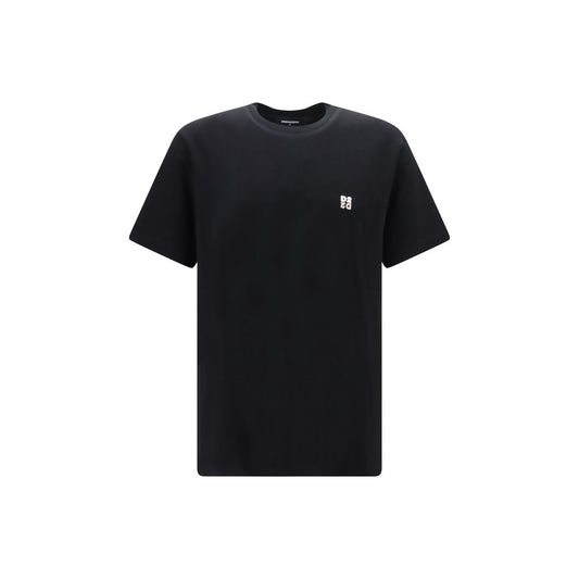 T-Shirt by Dsquared² for men in cotton black & signature showcases a unassuming silhouette, artfully detailed with a refined and unassuming for a sophisticated, contemporary look.
