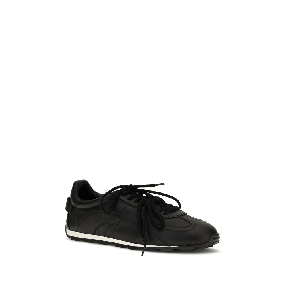 Athletic Sneakers by Dsquared² for men in bos taurus calf leather black, signature & striped features an exquisite silhouette, showcasing the premium athletic style of the Men's Athletic Bos Taurus Calf Leather Sneakers with an exquisite finish.