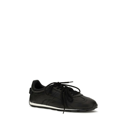 Athletic Sneakers by Dsquared² for men in bos taurus calf leather black, signature & striped features an exquisite silhouette, showcasing the premium athletic style of the Men's Athletic Bos Taurus Calf Leather Sneakers with an exquisite finish.