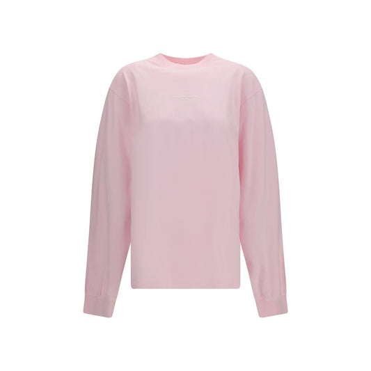 Activewear T-Shirt by Alexander Wang for women in cotton multicolor features an contemporary design with , a long-sleeve length, and a contemporary crew neckline.