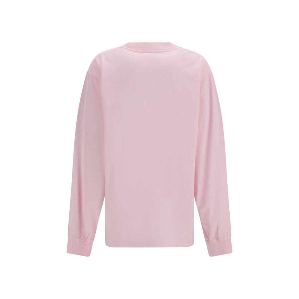 Activewear T-Shirt by Alexander Wang for women in cotton multicolor features an athletic silhouette with sleeves and a crew neckline neckline, enhanced by high-performance .