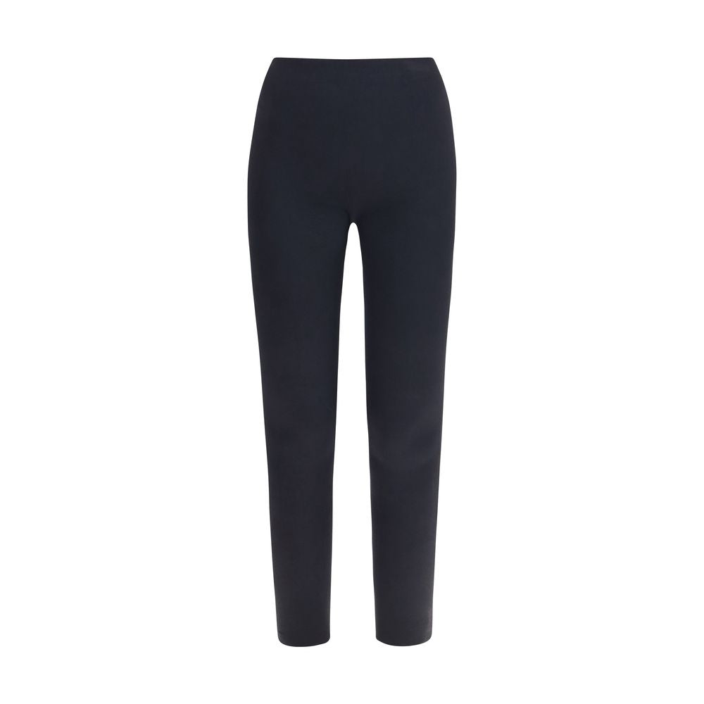Activewear Leggings by Wolford for women in stretch polyamide black & signature features a sporty slim & leggings with a and long, showcasing a sporty silhouette enhanced by innovative seamless.
