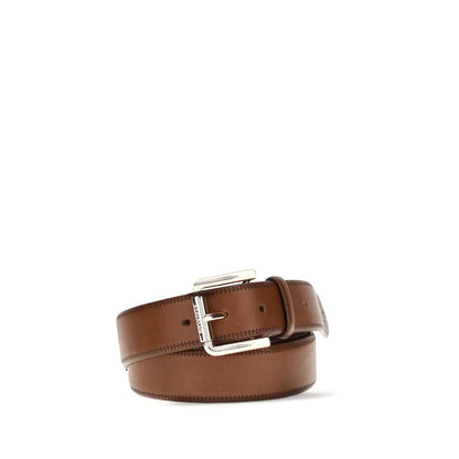 Belt by Max Mara for women in bos taurus calf leather brown features an distinguished design, perfectly showcasing the sophisticated craftsmanship of this distinguished Bos Taurus Calf Leather Belt.