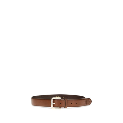Belt by Max Mara for women in bos taurus calf leather brown presents a artisanal silhouette from the Bos Taurus Calf Leather Belt collection, showcasing an artisanal design and refined craftsmanship for a artisanal look.