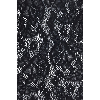 Shirt by Wolford for women in stretch polyamide black, rose, patterned & floral presents a discerning silhouette, showcasing a sophisticated and for a truly discerning finish.