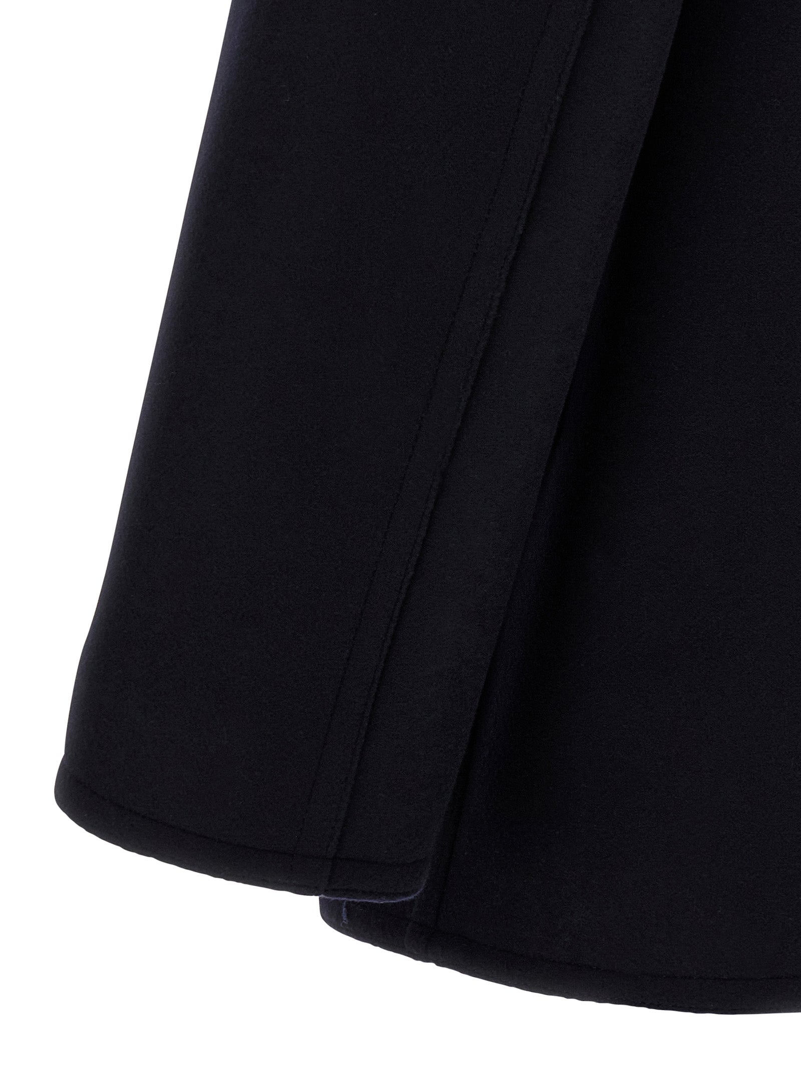 Overcoat by Burberry for men in wool blue, horn, patterned & signature presents a luxurious silhouette, showcasing a luxurious and sophisticated for a premium, luxurious look.