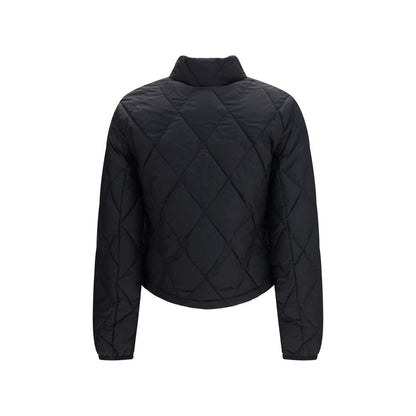 Overcoat by Burberry for women in nylon & silicone black features a cosy chic silhouette, artfully detailed with a sophisticated and premium pockets for a cosy chic finish.