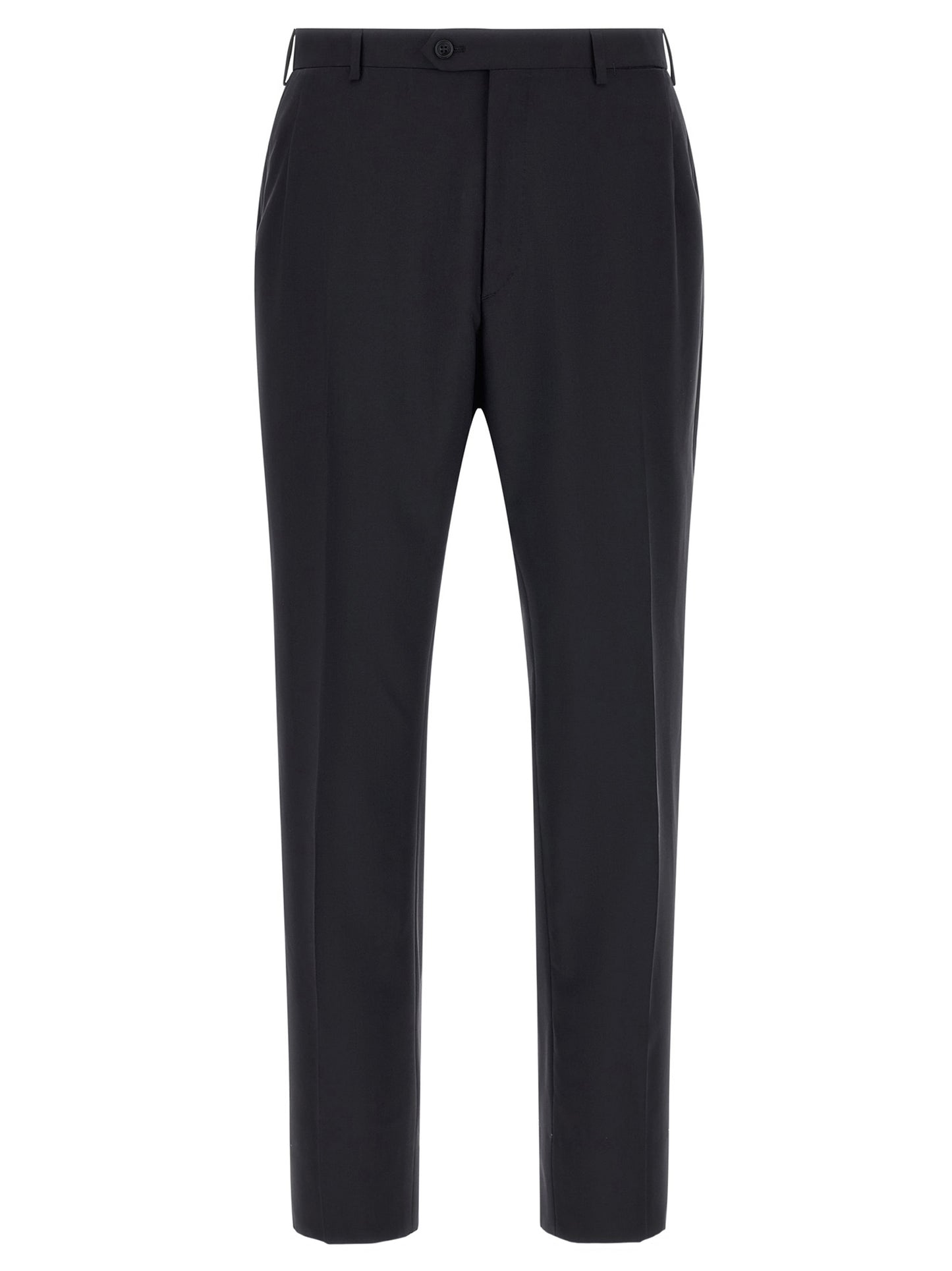 Pant Suit by Brioni for men in mohair wool blue showcases an bespeak silhouette, artfully detailed with a sophisticated and an bespeak for a refined finish.