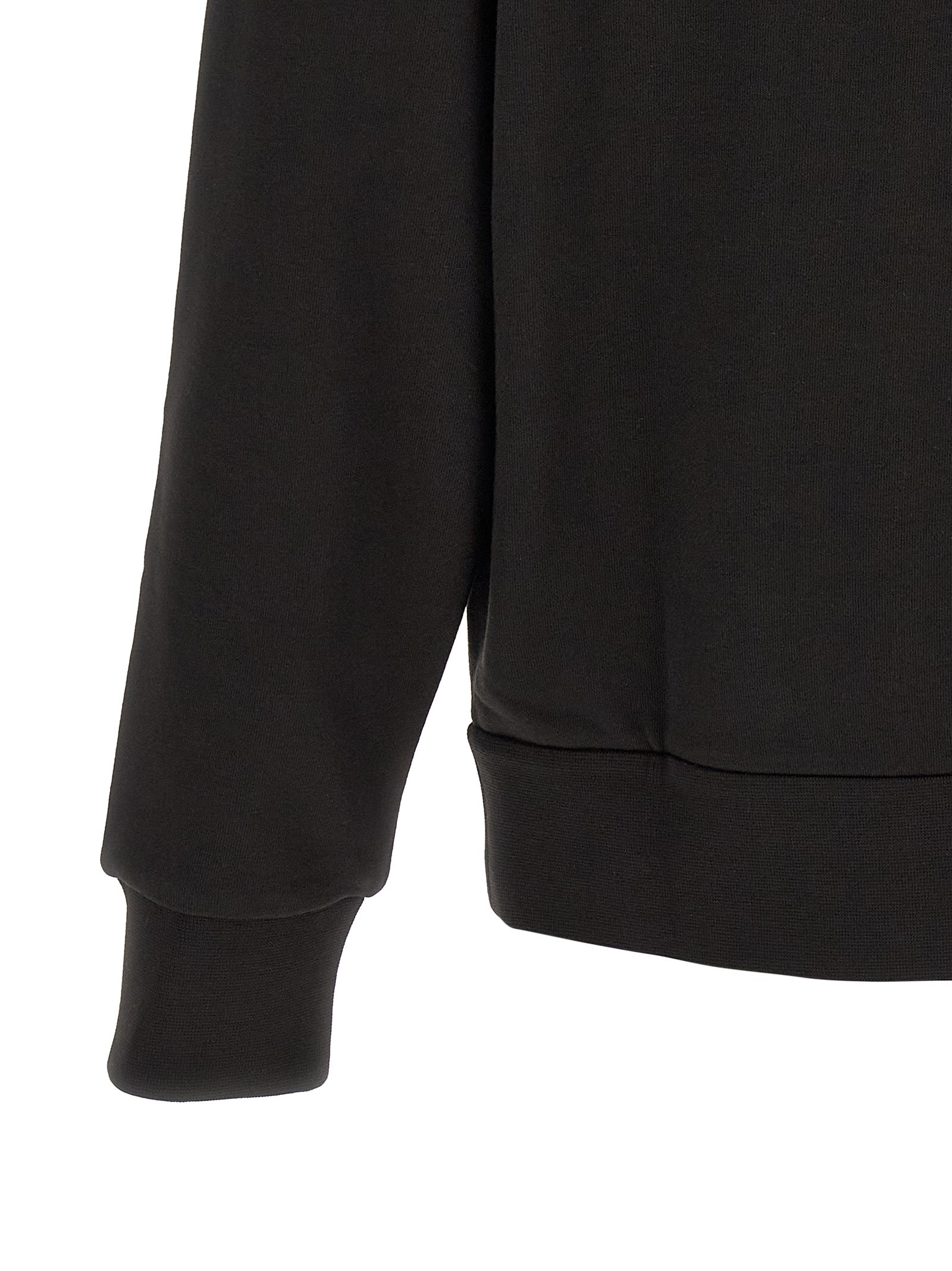 Hooded Cardigan by Moncler for men in nylon & cotton black & patterned features a nuanced silhouette with a refined and nuanced detailing for a sophisticated look.
