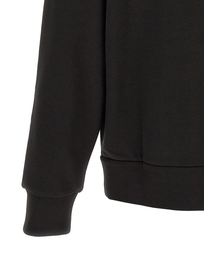 Hooded Cardigan by Moncler for men in nylon & cotton black & patterned features a nuanced silhouette with a refined and nuanced detailing for a sophisticated look.