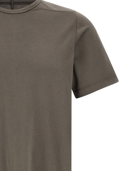 T-Shirt by DRKSHDW for men in organic cotton gray & signature showcases a fashionable silhouette, elegantly detailed with a fashionable and crew neckline for a sophisticated, high-fashion look.