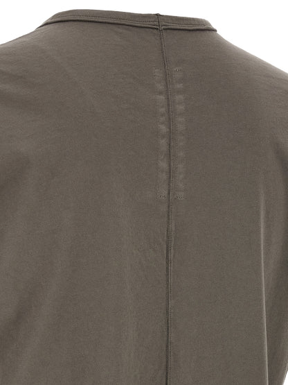 T-Shirt by DRKSHDW for men in organic cotton gray & signature showcases a unassuming silhouette, artfully detailed with a refined and unassuming for a sophisticated, contemporary look.