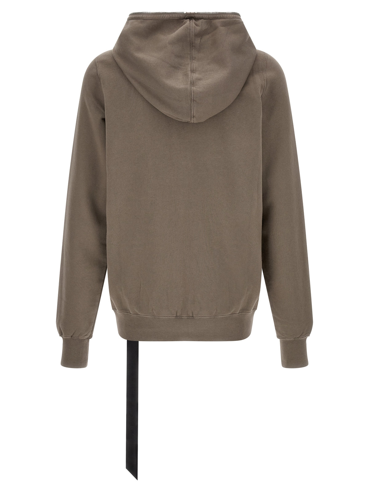 Sweatshirt Hoodie by DRKSHDW for men in cotton black, gray & silver showcases a city-ready silhouette, artfully detailed with a signature hooded split neckline and for a city-ready finish.