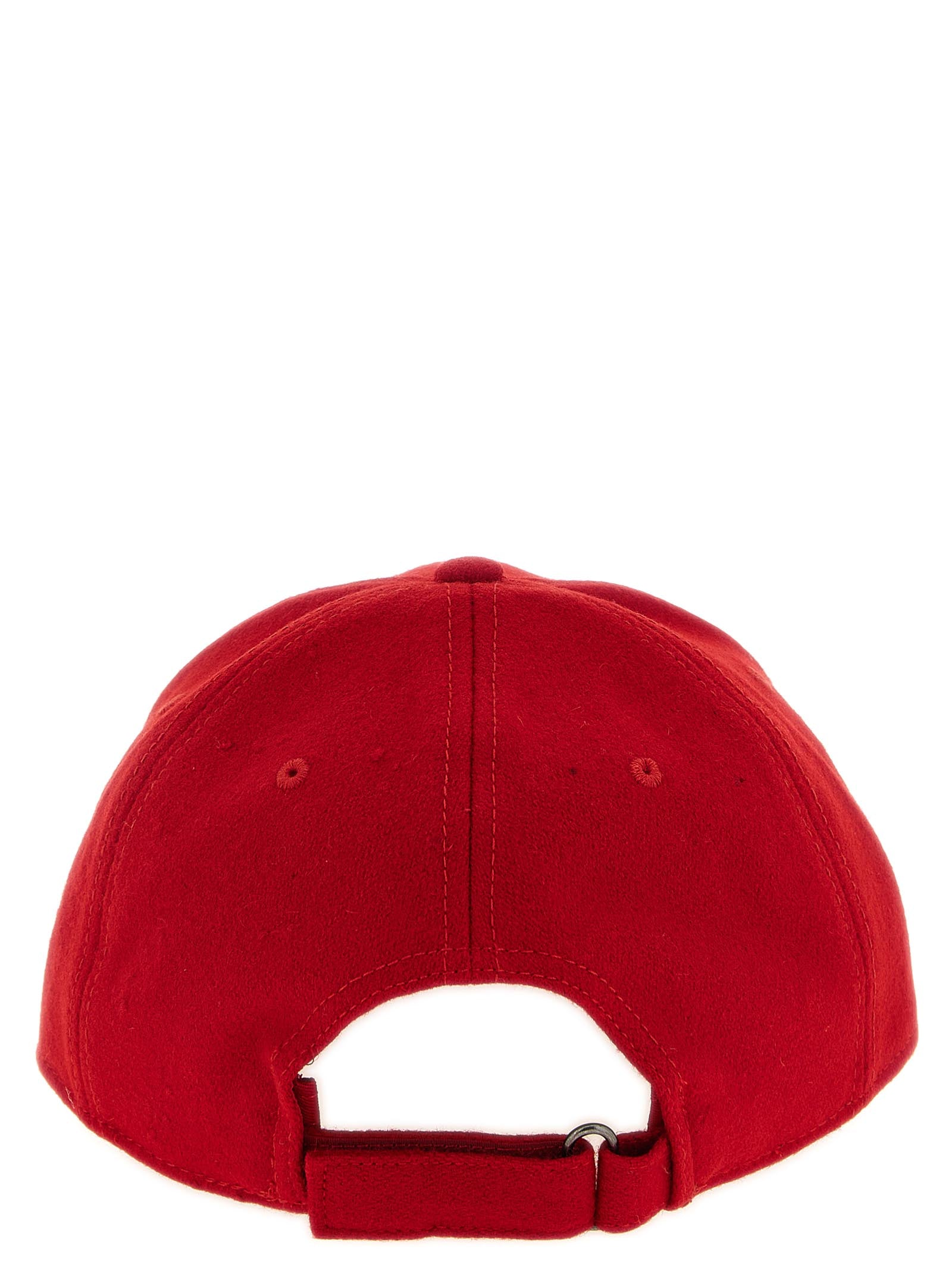 Baseball Cap by Ballantyne for men in polyester wool multicolor & monogram features an artisanal silhouette, showcasing the artisanal Polyester Wool Baseball Cap design with a refined, artisanal finish.