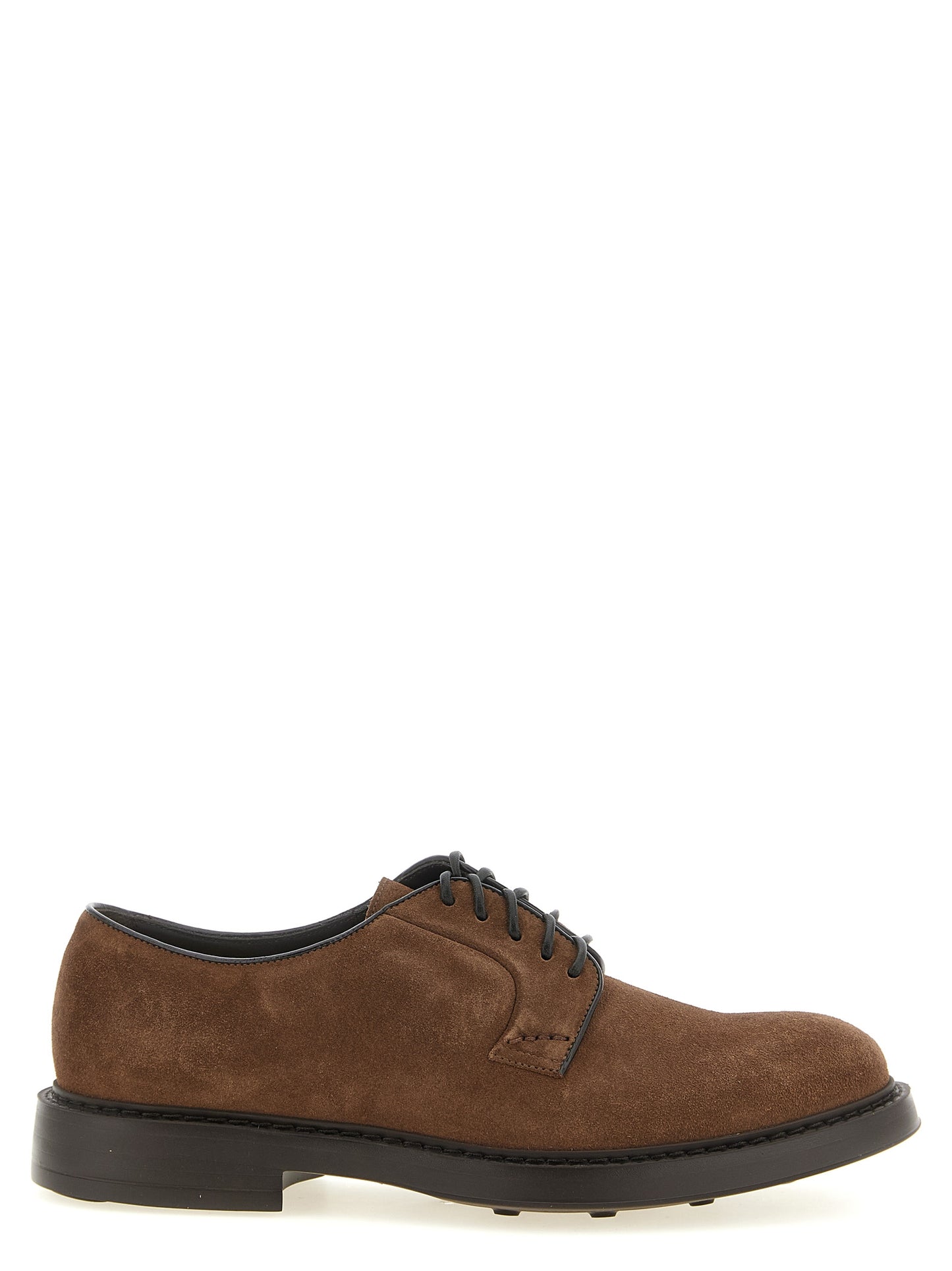 This Derby Shoes by Doucal's for men in suede lamb leather black & brown features an exquisite silhouette from the Blake Men's Suede Lamb Leather Derby Shoes collection, defined by a sophisticated and elegant .