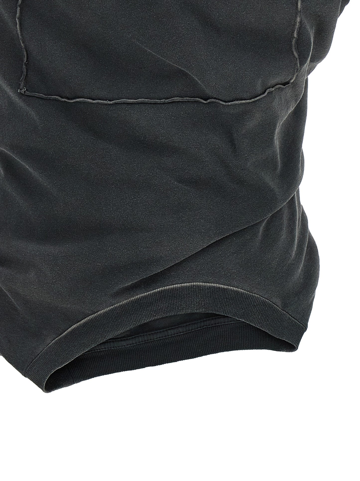 Blouse by Maison Margiela for women in cotton gray & white showcases a sharp silhouette, elegantly detailed with a sharp and sharp .