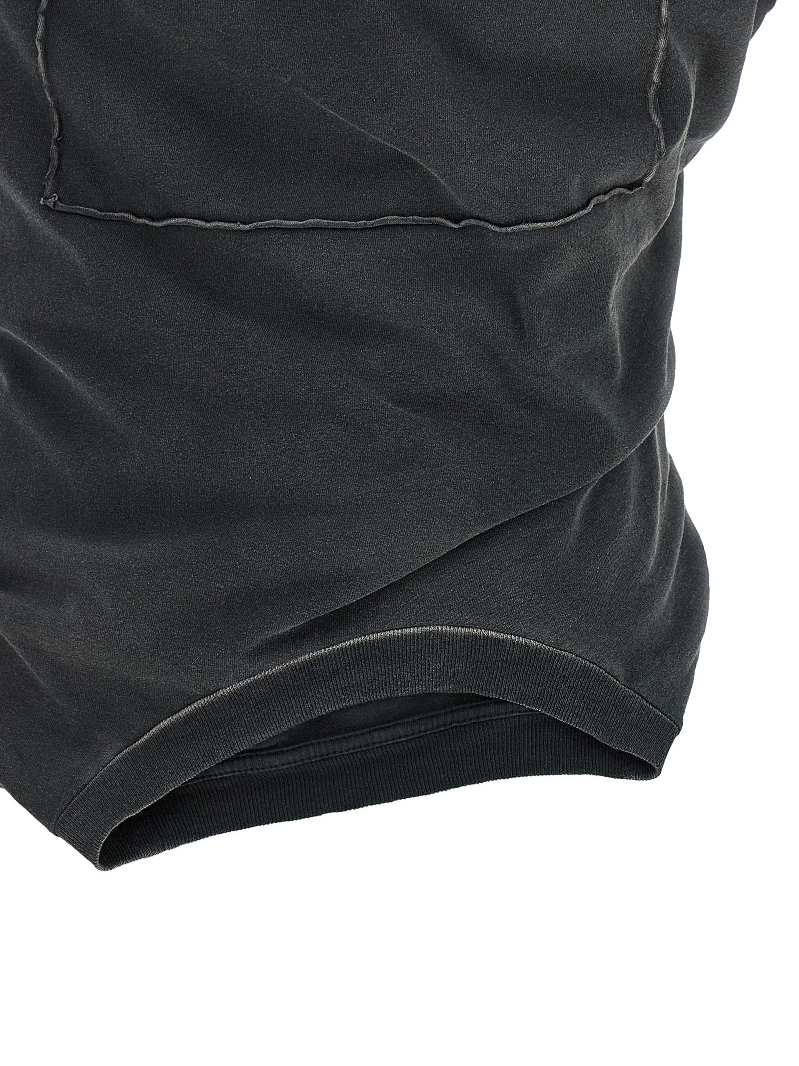 Blouse by Maison Margiela for women in cotton gray & white showcases a sharp silhouette, elegantly detailed with a sharp and sharp .