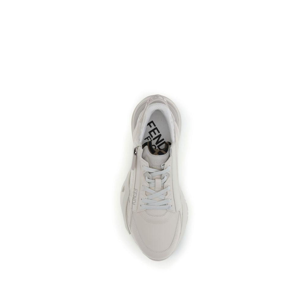 Athletic Sneakers Fendi women bos taurus calf leather & nylon white, signature & monogram featuring a avant-garde Flow Women's Athletic Bos Taurus Calf Leather & Nylon Sneakers design with a avant-garde athletic style for a refined finish.