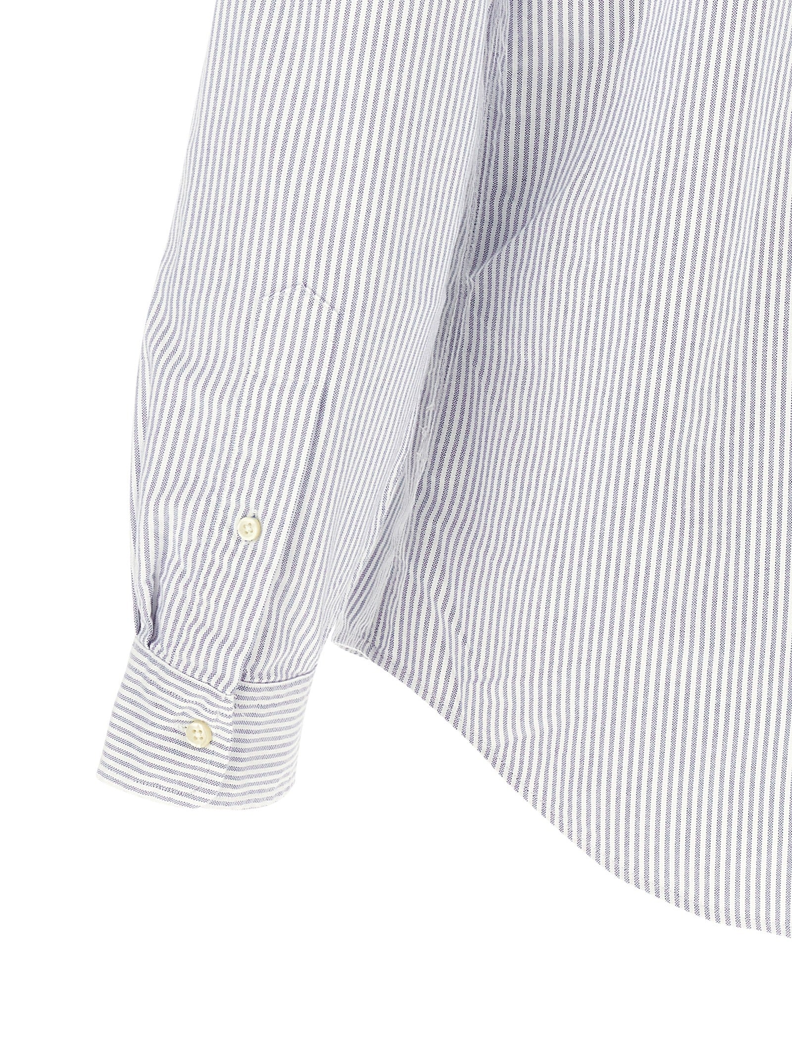 Shirt by Polo Ralph Lauren for men in cotton multicolor, patterned & striped features an architectural silhouette with a refined and elegant for a architectural look.