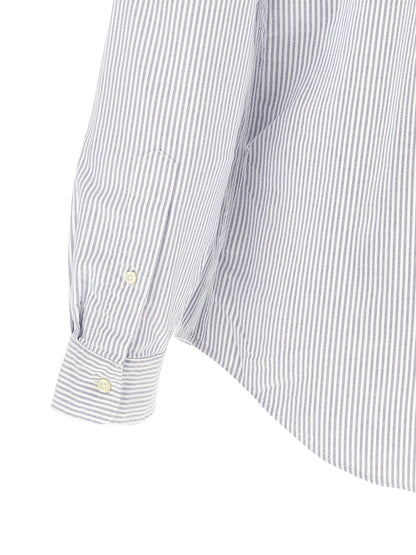 Shirt by Polo Ralph Lauren for men in cotton multicolor, patterned & striped features an architectural silhouette with a refined and elegant for a architectural look.