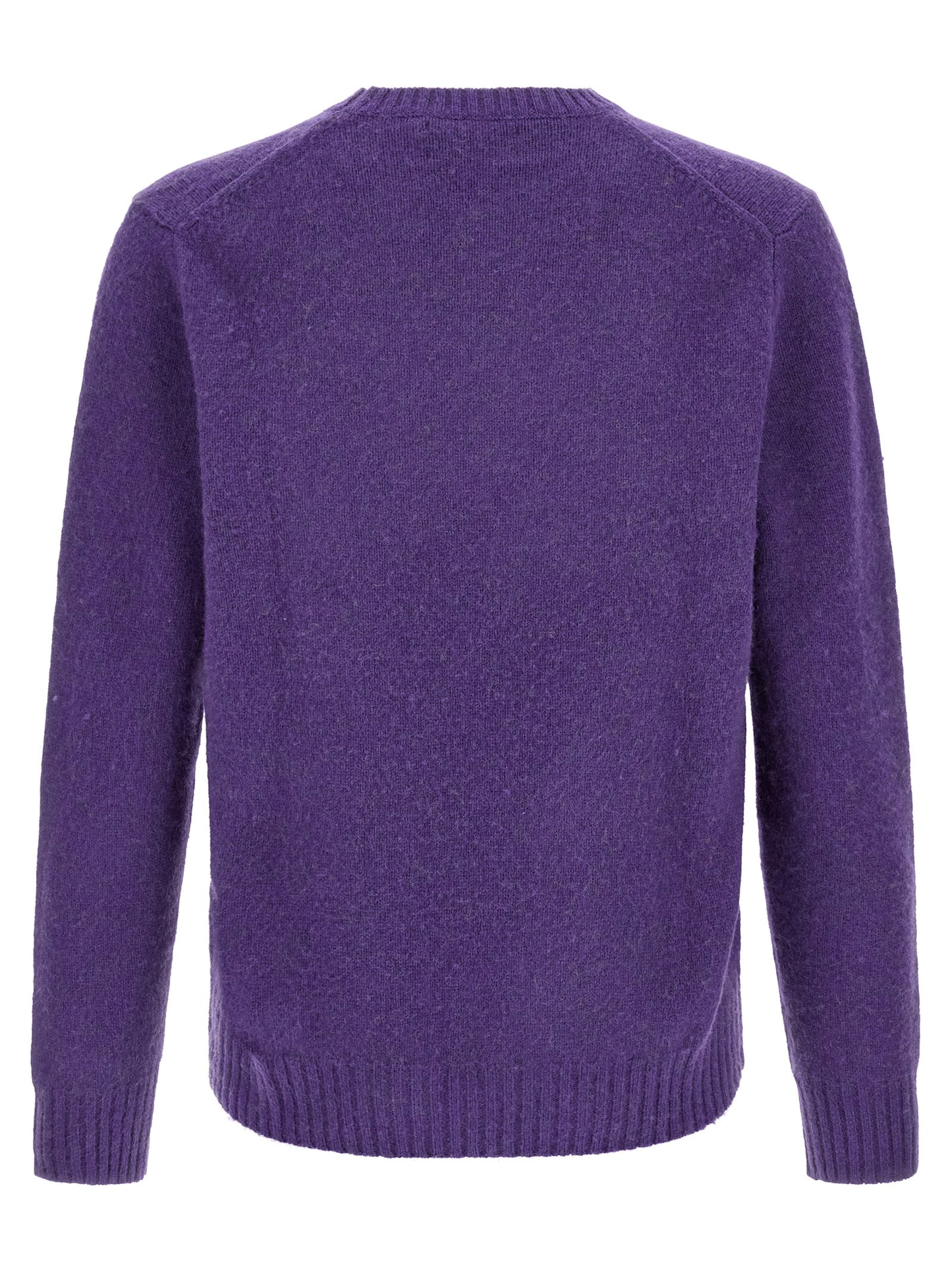 Cardigan by Polo Ralph Lauren for men in cashmere cream & purple showcases a luxurious silhouette, meticulously detailed with a sophisticated and for a refined finish.