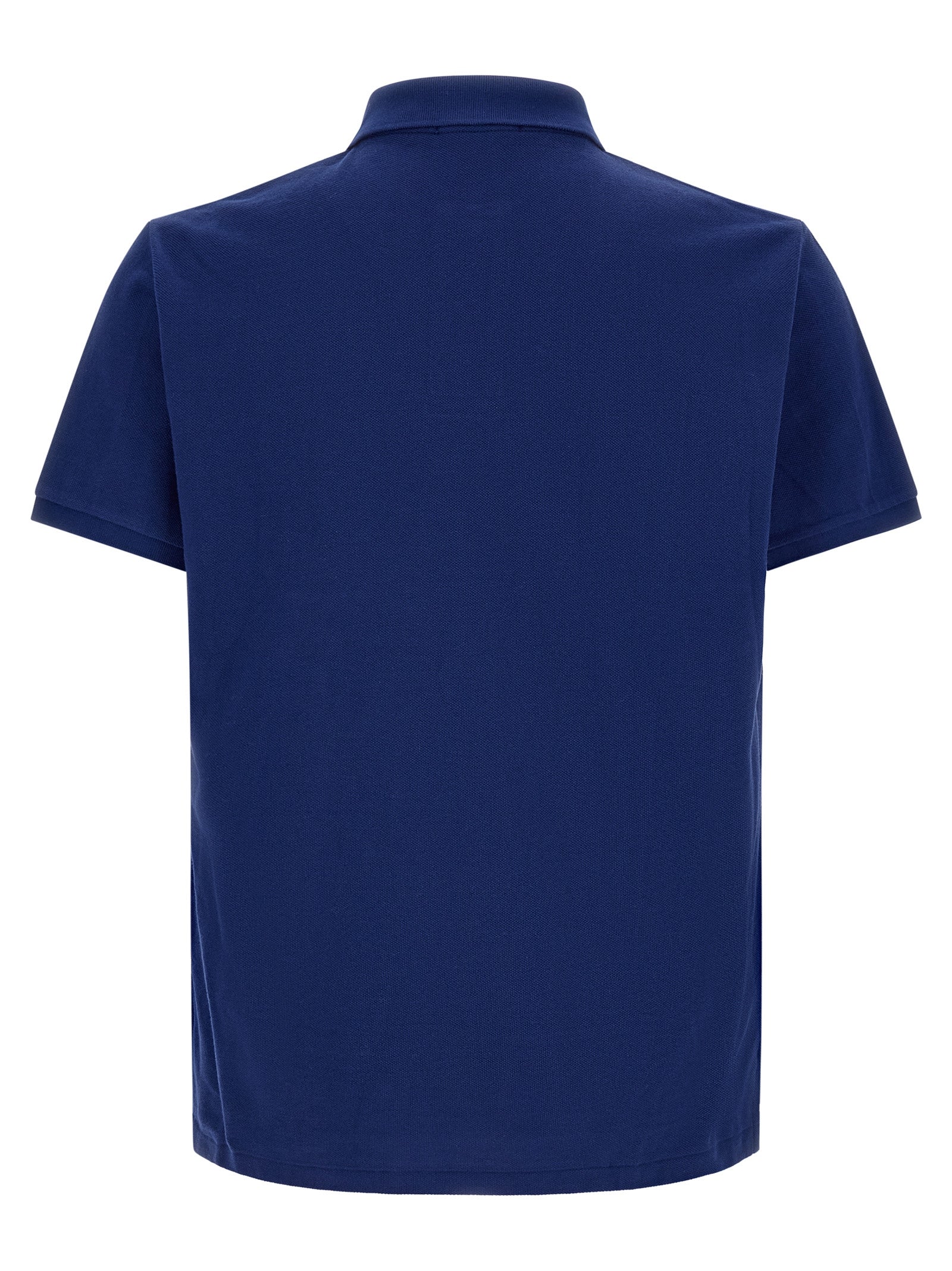 Polo Shirt by Polo Ralph Lauren for men in cotton blue showcases a enviable silhouette, featuring a refined and for a enviable finish.