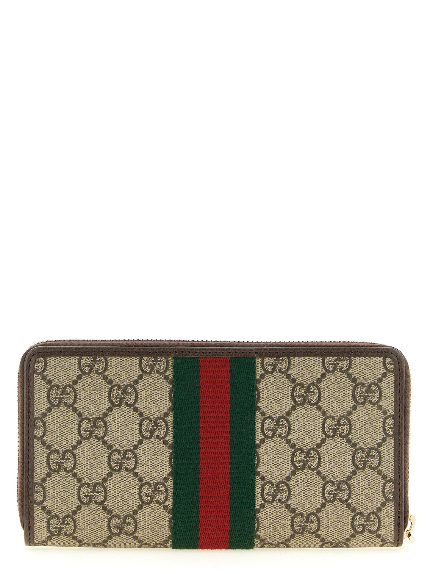 Cardholder Card Case by Gucci for women in polyester polyethylene polyurethane leather beige, brown, ebony, gold, green, red & signature features an meticulous design, elegantly showcasing the refined Gg Ophidia Polyester Polyethylene Polyurethane Leather Cardholder Card Case aesthetic while integrating sophisticated card-organization coin-purse.