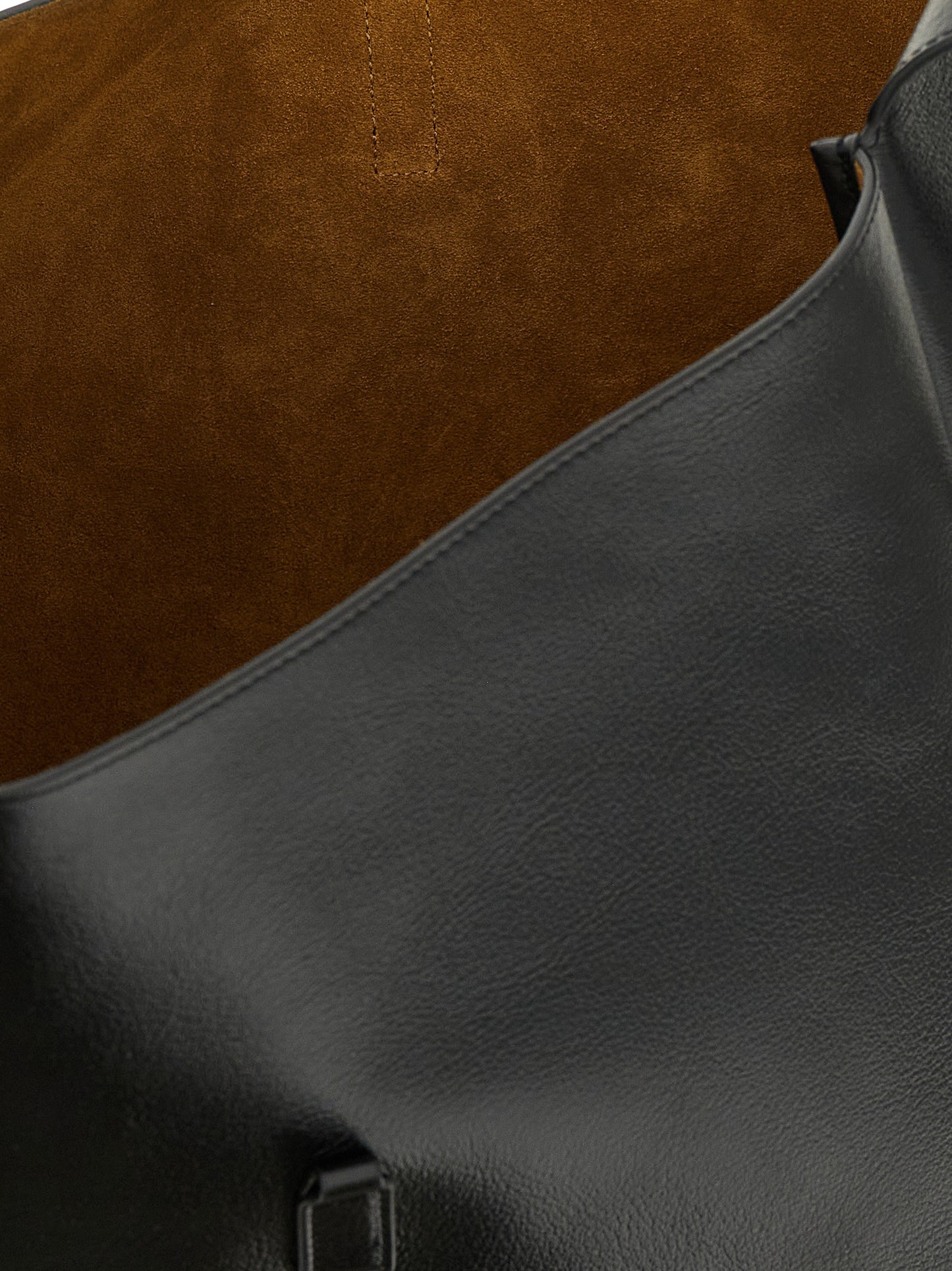 Hobo Clutch Shoulder Bag by Saint Laurent for men in bos taurus suede calf leather black & silver features a effortless sophistication silhouette, secured by a zipper & hook with ample and versatile shoulder-strap & adjustable-strap for a effortless sophistication finish.