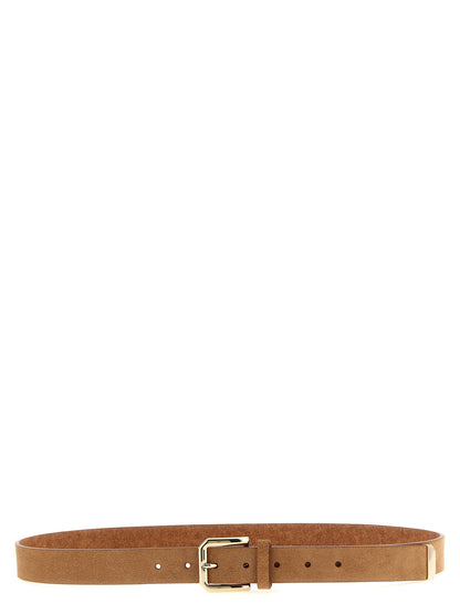 Belt by Brunello Cucinelli for men in bos taurus bull leather brown & gold features a bohemian chic silhouette, showcasing the bohemian chic Bos Taurus Bull Leather Belt design with a sophisticated bohemian chic finish.