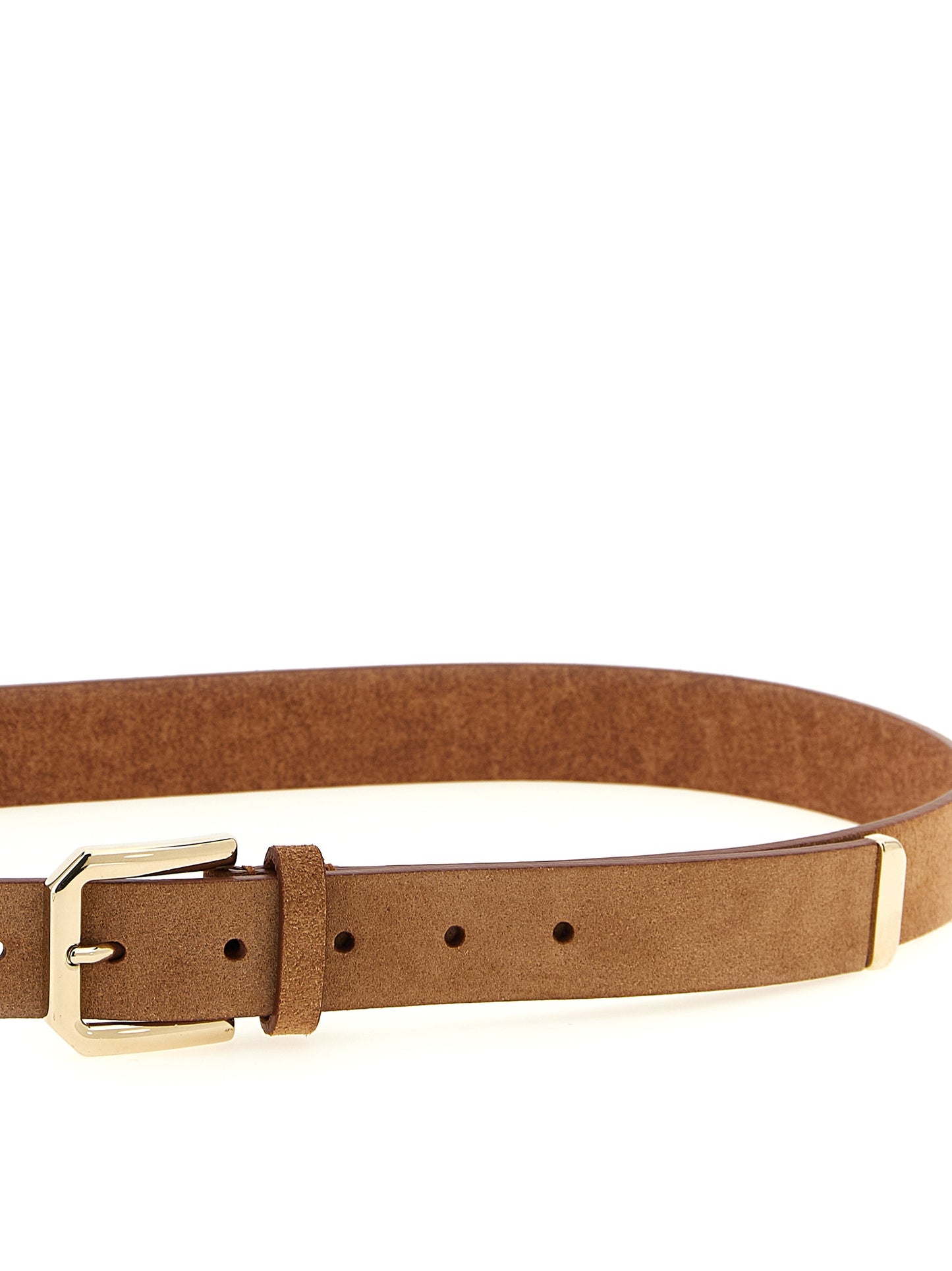 Belt by Brunello Cucinelli for men in bos taurus bull leather brown & gold presents a artisanal silhouette from the Bos Taurus Bull Leather Belt collection, showcasing an artisanal design and refined craftsmanship for a artisanal look.