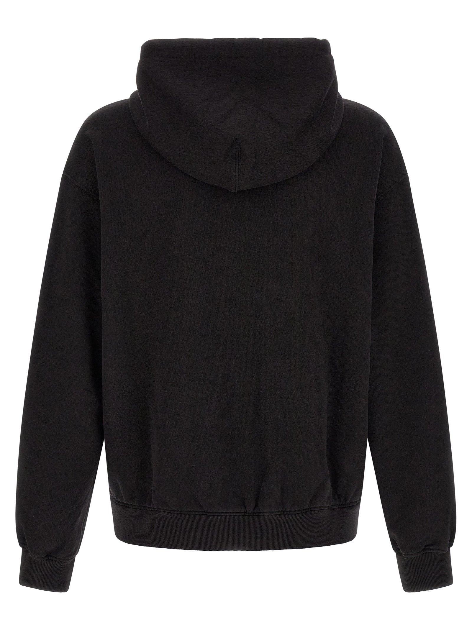 Sweatshirt by Dolce & Gabbana for men in cotton black features an magnificent silhouette, showcasing a sophisticated and detail for a truly magnificent finish.
