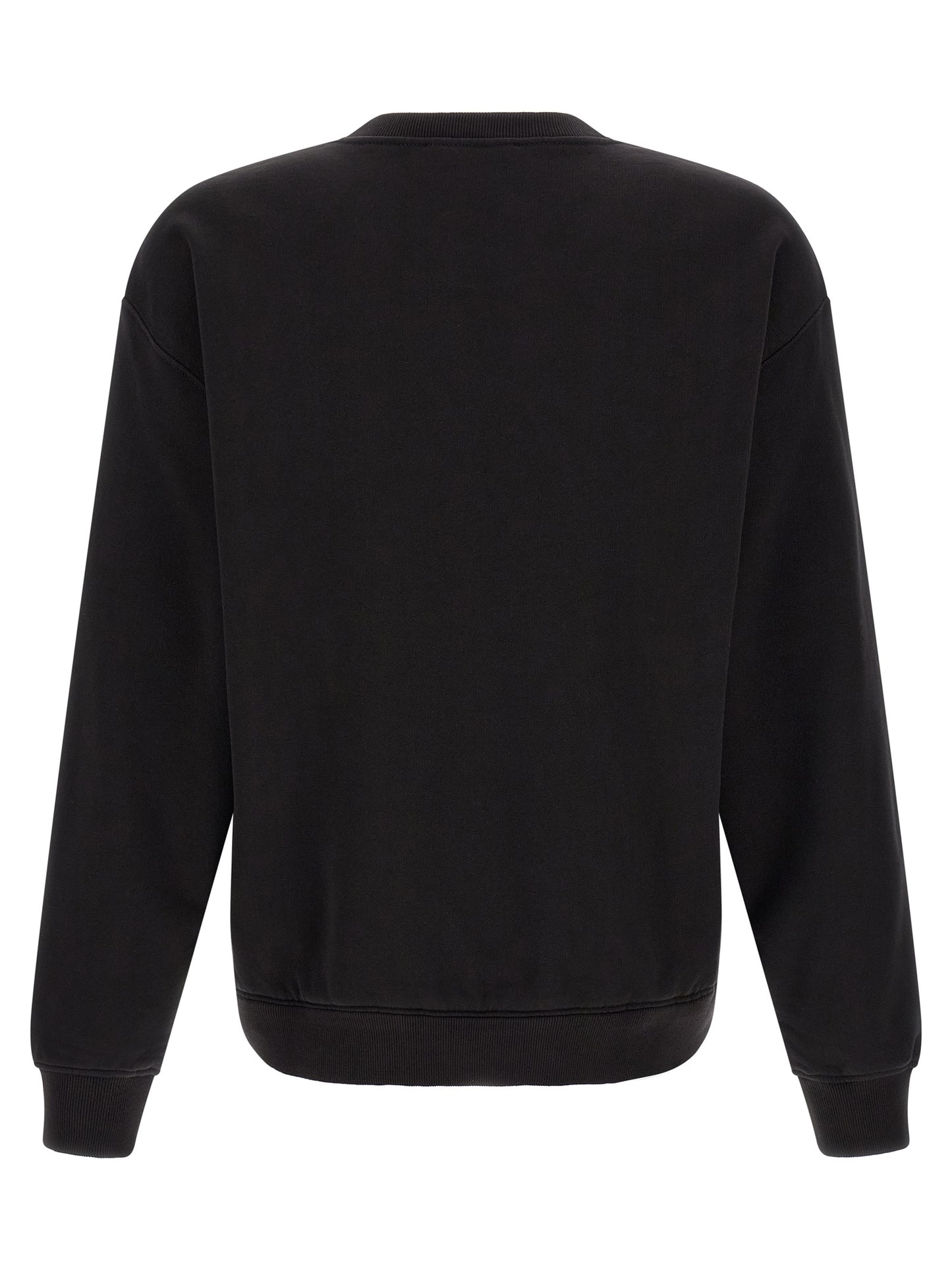 Sweatshirt by Dolce & Gabbana for men in cotton black features a unrivaled silhouette with a refined and unrivaled detailing for a sophisticated look.