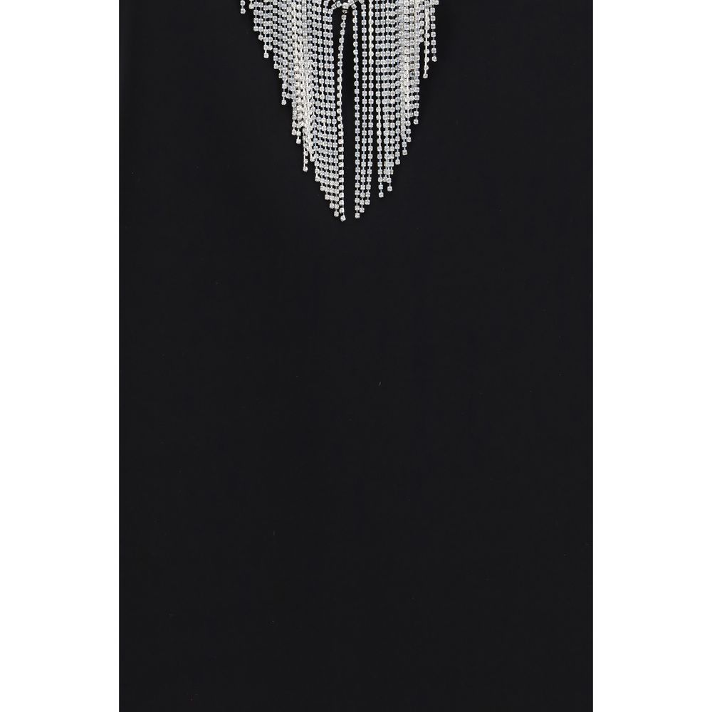 Shirt by Max Mara for women in stretch polyester black showcases a sublime silhouette, artfully detailed with a sublime and for a sophisticated, sublime finish.