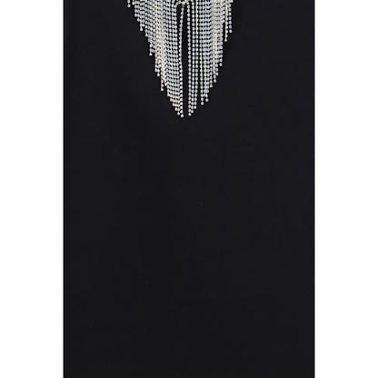 Shirt by Max Mara for women in stretch polyester black showcases a sublime silhouette, artfully detailed with a sublime and for a sophisticated, sublime finish.
