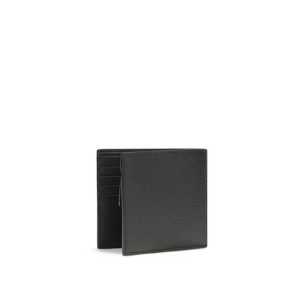 Cardholder Wallet by Saint Laurent for men in bos taurus calf leather black showcases a discerning silhouette, artfully capturing the essence of Bos Taurus Calf Leather Cardholder Wallet with its functional card-organization coin-purse.