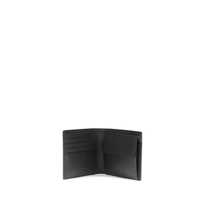 Cardholder Wallet by Saint Laurent for men in bos taurus calf leather black features a sleek silhouette, showcasing the sleek Bos Taurus Calf Leather Cardholder Wallet design with sophisticated card-organization coin-purse for a premium look.