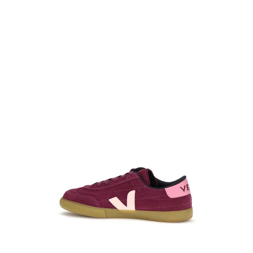 Sneakers by Veja for women in suede leather purple features a chic design, perfectly showcasing the chic fashion style of this Women's Fashion Suede Leather Sneakers.