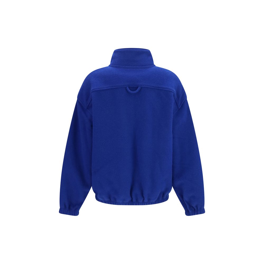 Sweatshirt by RIER for women in wool blue & natural features an provocated silhouette, detailed with a provocated and a refined high-neck neckline for a sophisticated aesthetic.