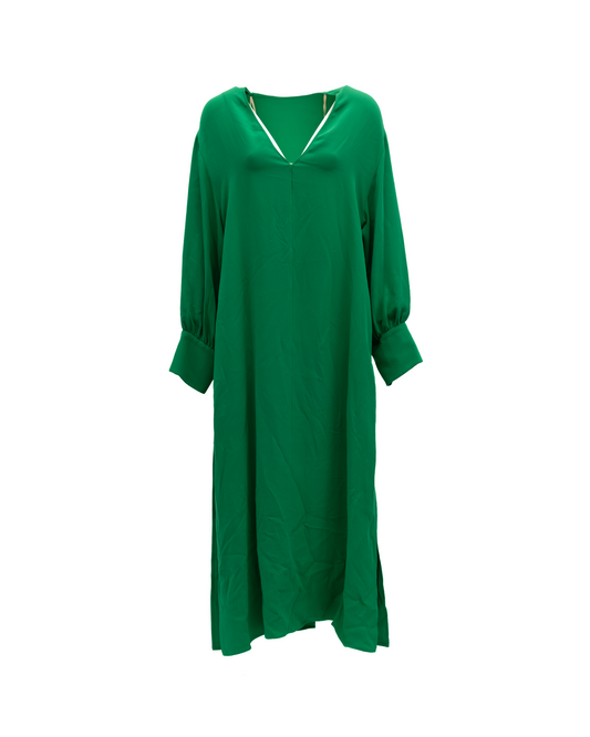Valentino Garavani Women's Cocktail Long-Sleeve Long Dress - Green