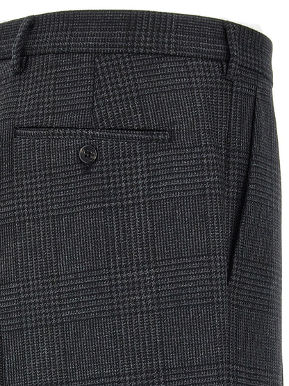Prada Gray Virgin Wool Dress Pants