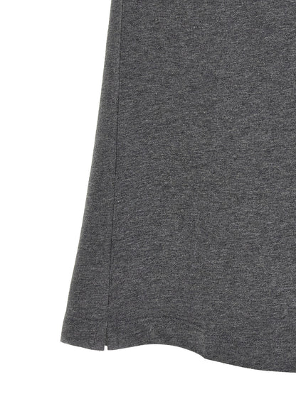 Brunello Cucinelli Gray Cotton T-Shirt