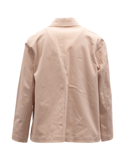Valentino Garavani Women Beige Cotton Denim Jacket