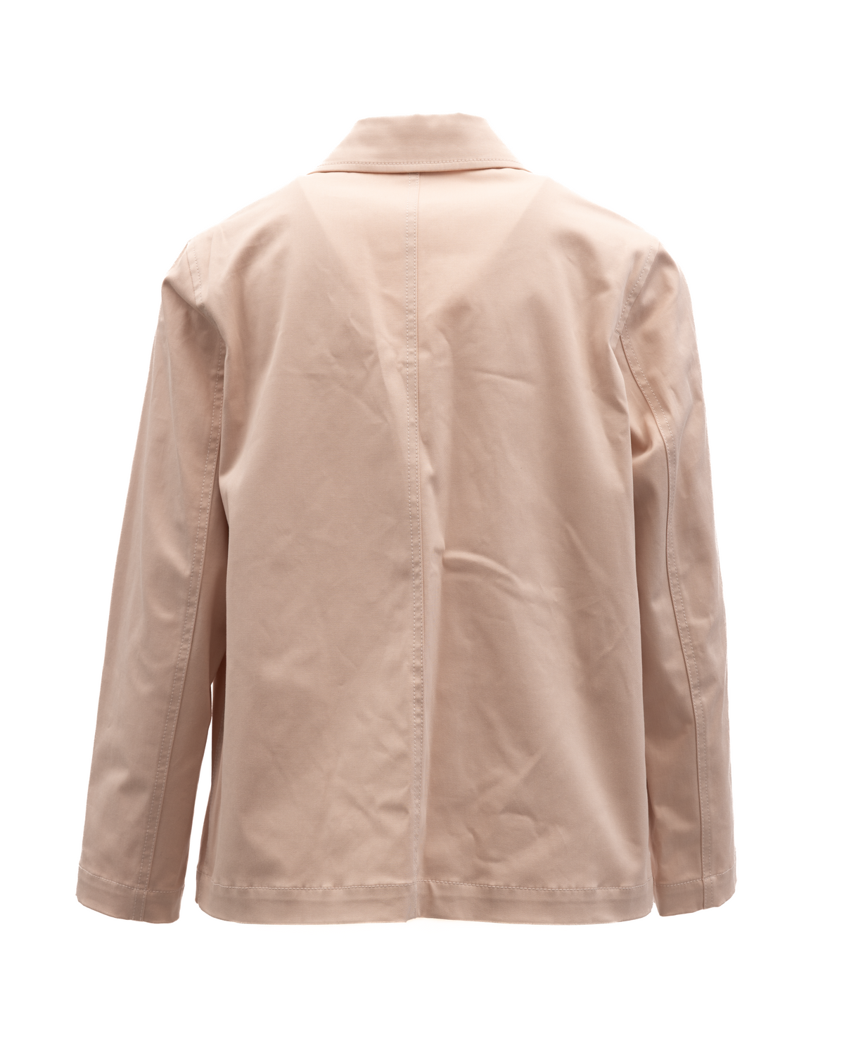 Valentino Garavani Women's Cotton Denim & Wool Overcoat - Beige Gold Nude