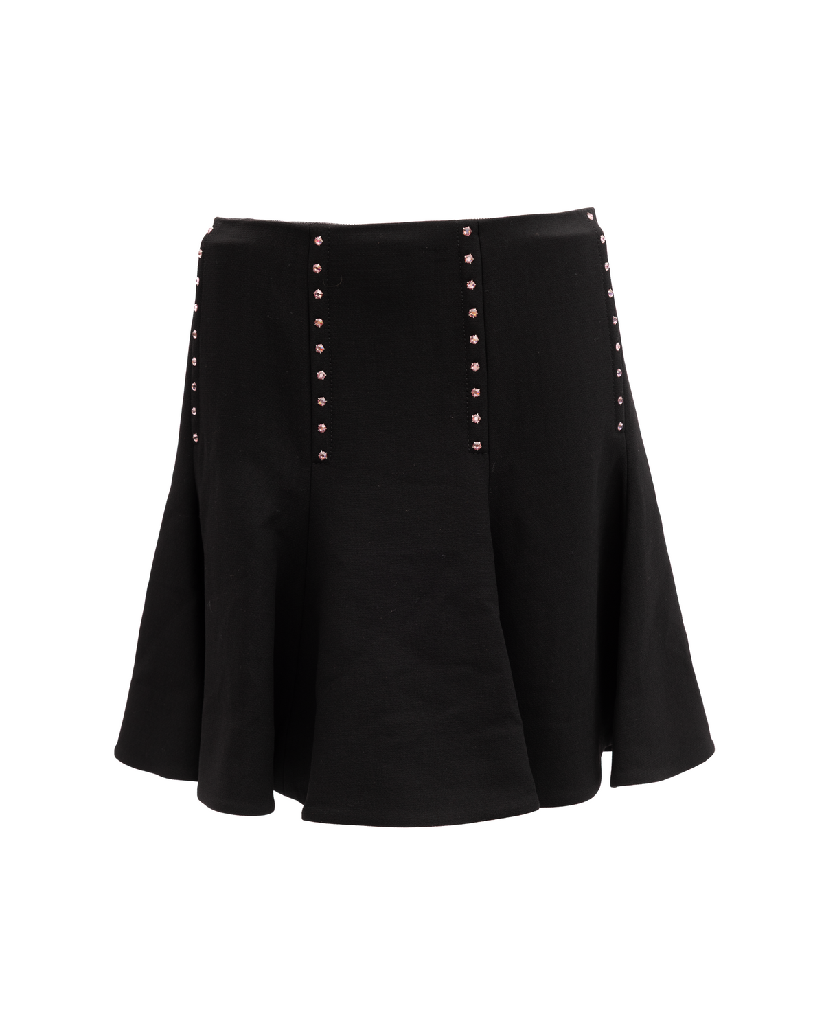 Valentino Garavani Women's Mini Skirt - Black Gold