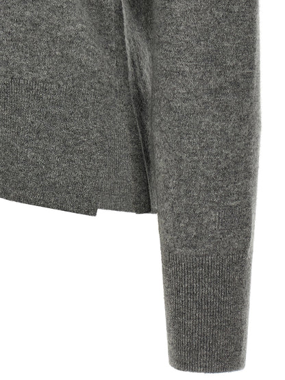 TOTEME Gray Cashmere Cardigan