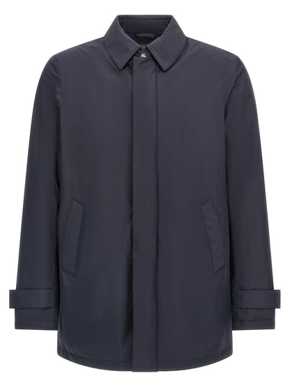 Herno Blue Polyester Parka