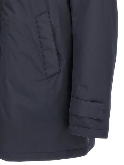 Herno Blue Polyester Parka