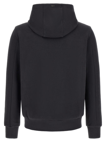 Herno Blue Cotton Shell Jacket