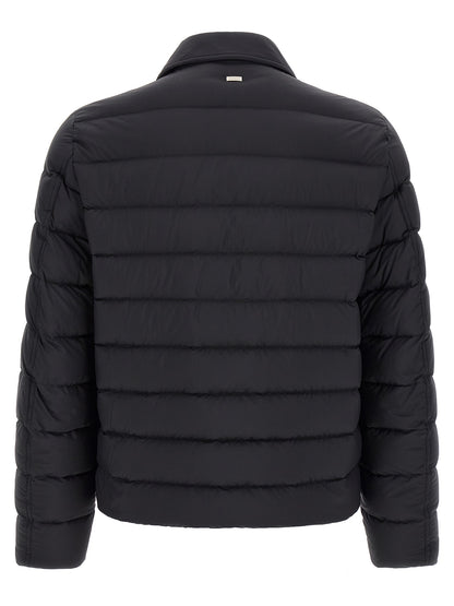 Herno Black Polyamide Full-Length Jacket